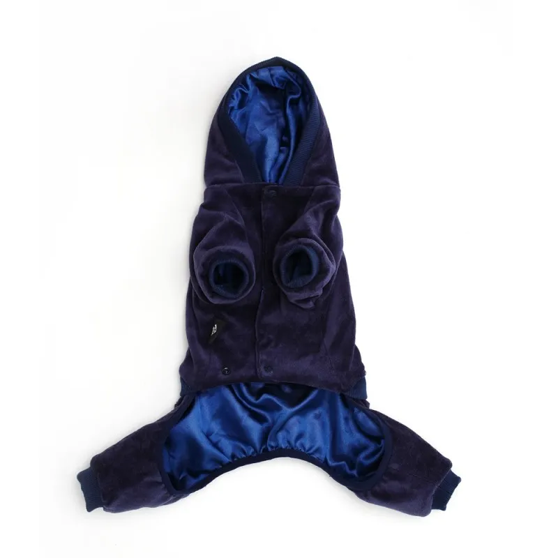 Высококачественная зимняя одежда для собак с капюшоном маленьких пальто крупных