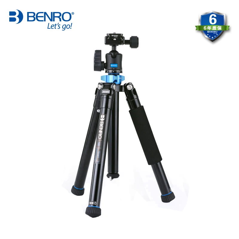 Штатив Benro IS05 для SLR-камеры Портативный Ручной штатив с автоматическим