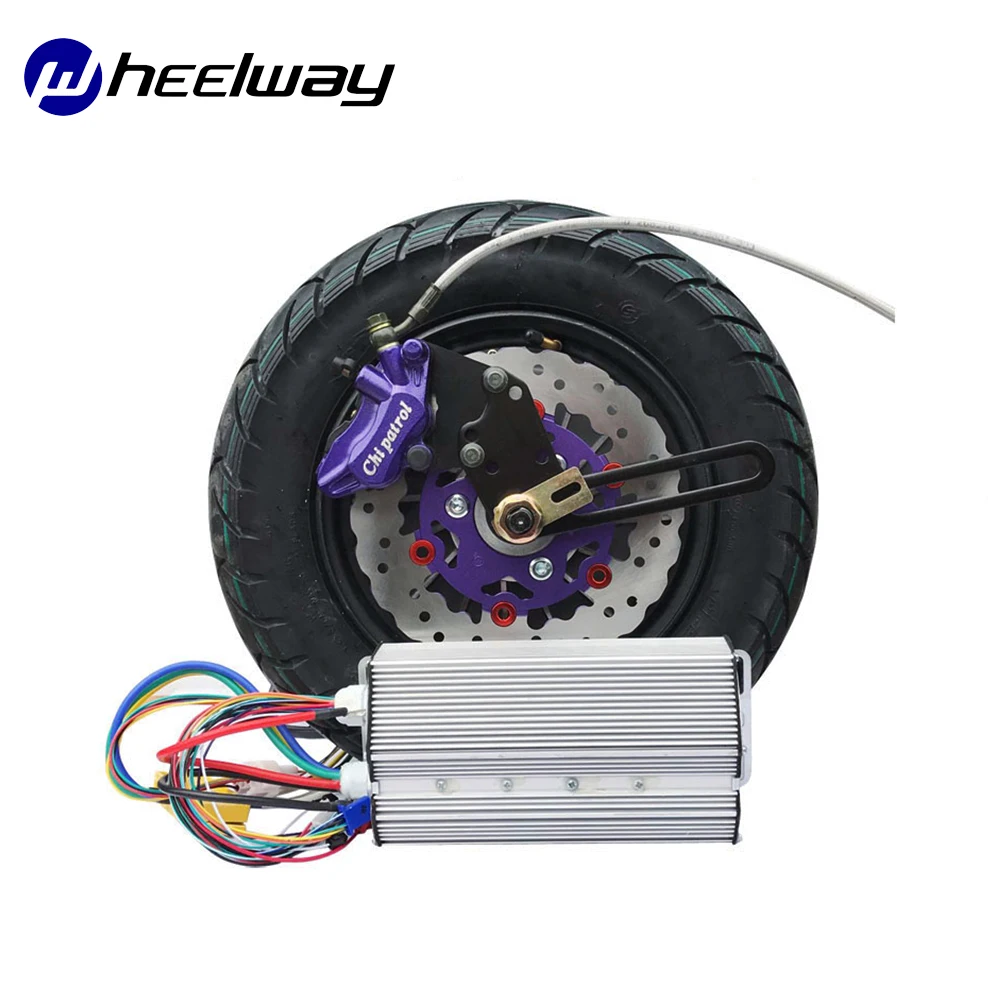 

Колесо электрическое в сборе, 12 "60v72v84v96v rim 3000W3kw для электромобиля