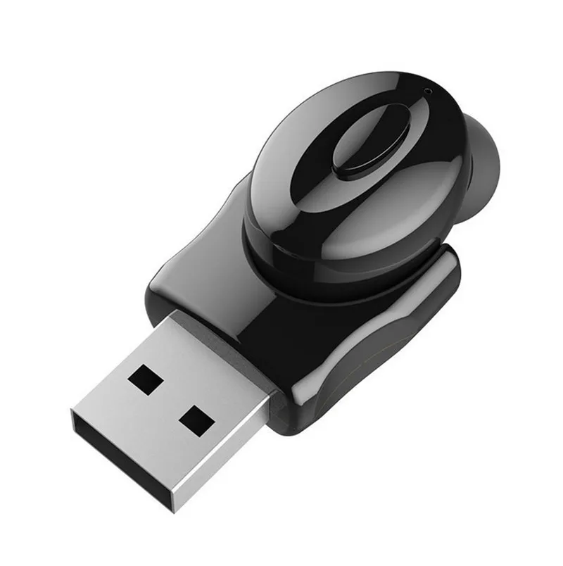 USB Single Bluetooth 5,0 гарнитура TWS беспроводные Bluetooth наушники Близнецы наушники стерео наушники-вкладыши гарнитуры для мобильного телефона 3D13 - Цвет: USB Single