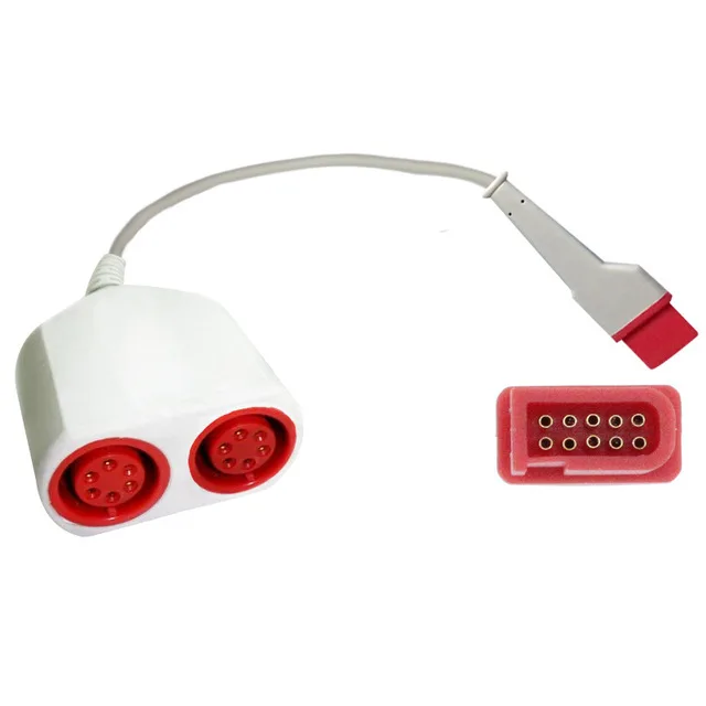 Кабель адаптер для Spacelab IBP 90496 и 91496 от 10pin до 6pin * 2 700 0028 00 преобразователя давления