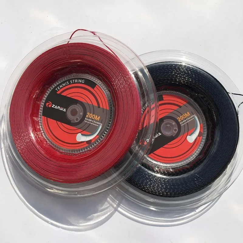 Подлинная брендовая новинка, ZA-99, Тайваньская Hexaspin twister, 200 м, Полиэстеровая теннисная струна, жесткая на ощупь, Полиэстеровая теннисная струна
