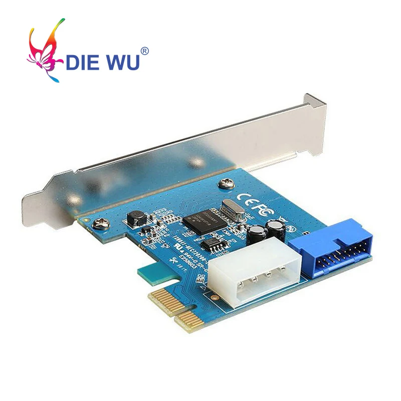 Плата расширения DIEWU PCI E USB 3 0 с преобразователем NEC плата интерфейса ввода/вывода 4