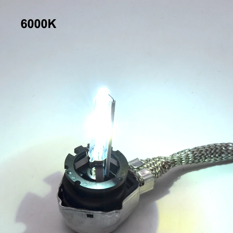 Hcdlt 2 шт. D2S ксенон 55Вт HID лампы 3000 K 4300 K 5000 K 6000 K 8000 K D4S Автомобильные фары 35 Вт ксенон D2R D4R Авто запасная фара