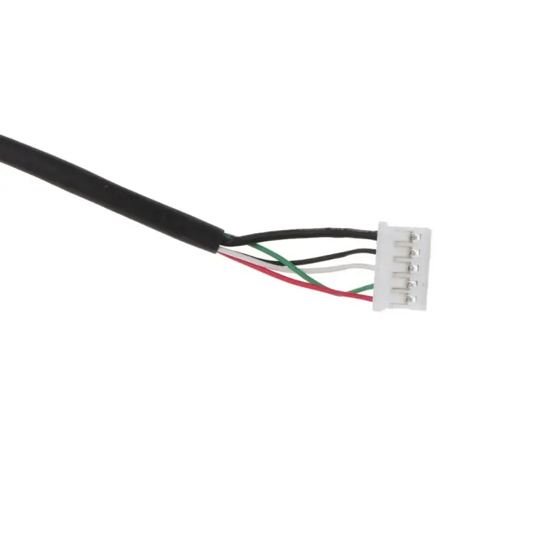 Позолоченный прочный нейлоновый плетеный кабель USB для мыши сменный провод