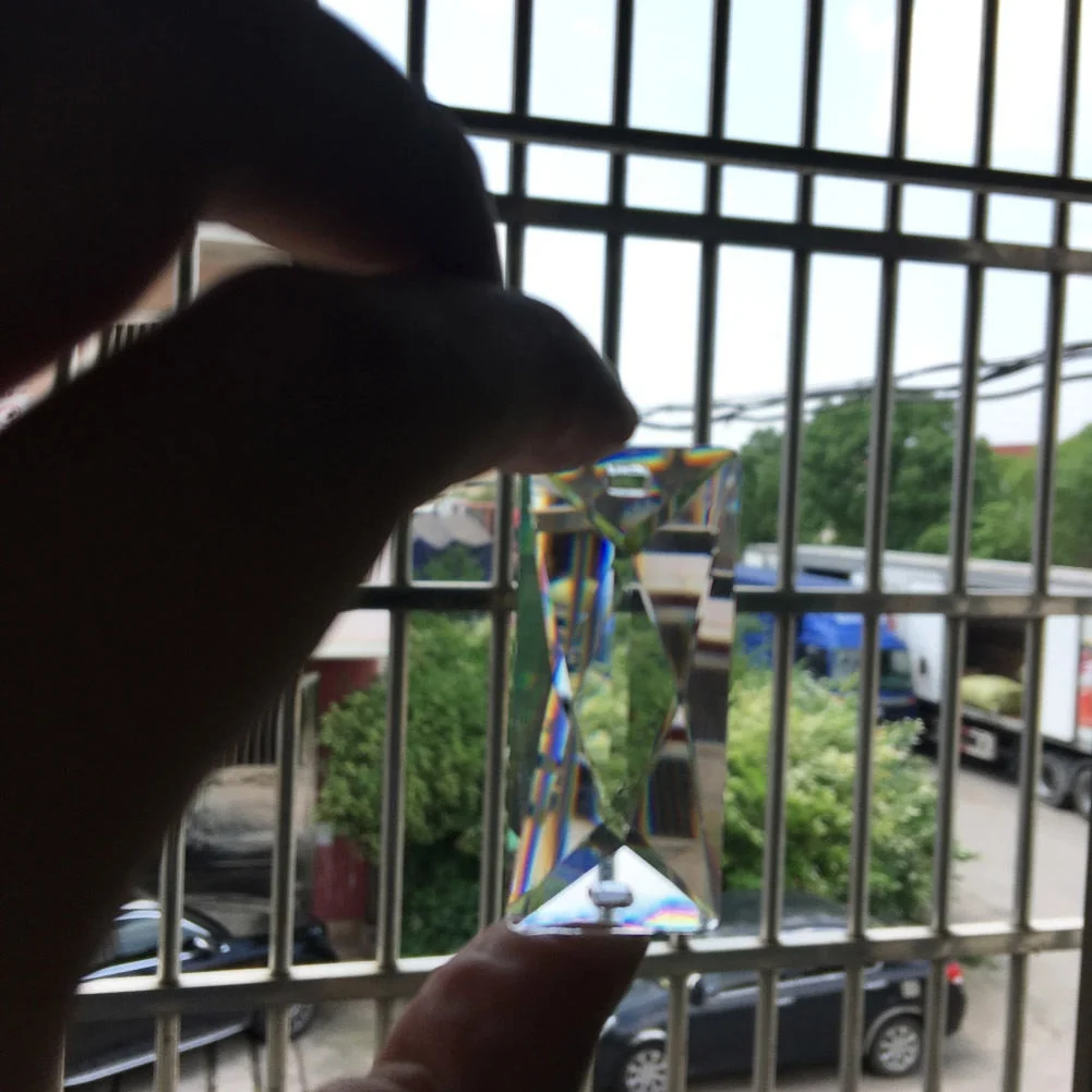Хрустальная подвеска 2 дюйма стеклянная прямоугольная призматическая люстра