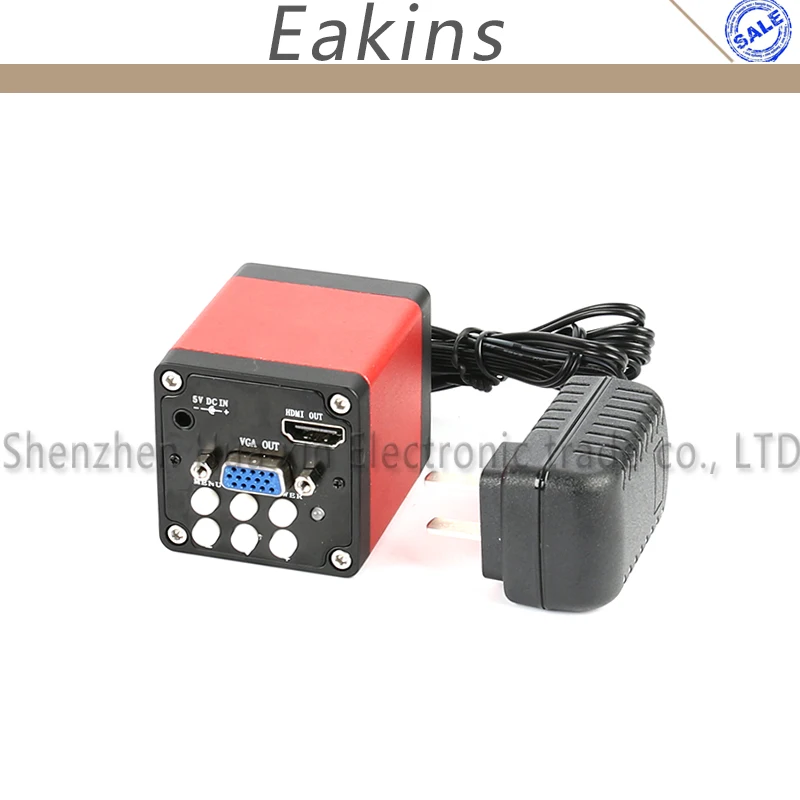 

13MP 1/3" CMOS Industry microscope Camera HDMI VGA outputs +100X Adjustable Zoom C-mount Lens+56 LED Ring Light Lamp