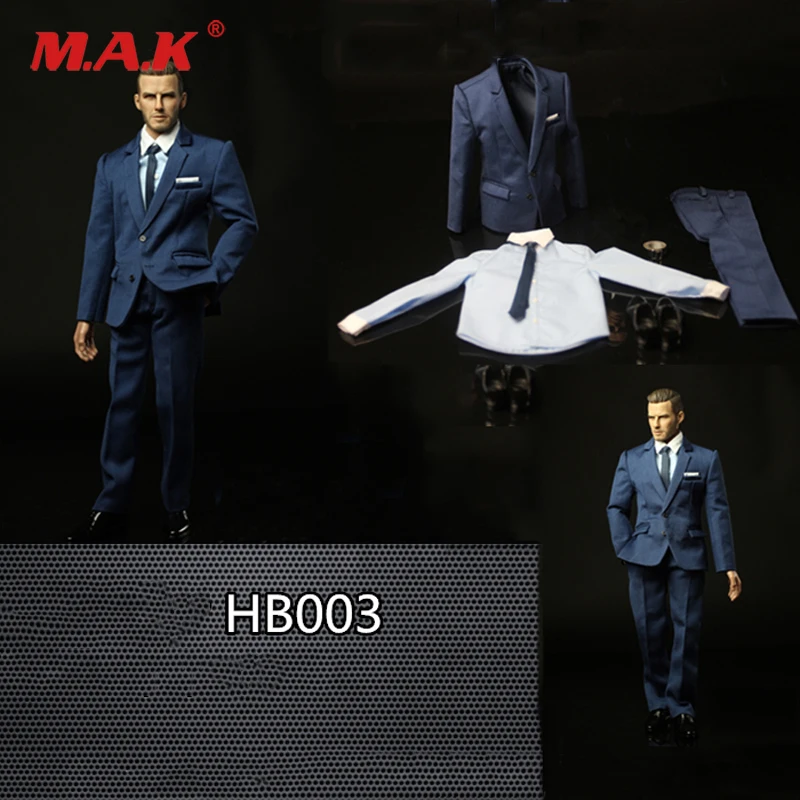 

1/6 Scale Male Figure Accessory HB003 Gentleman Suit Set & Shoes Set model for 12'' Action Figures Model Body Accessories