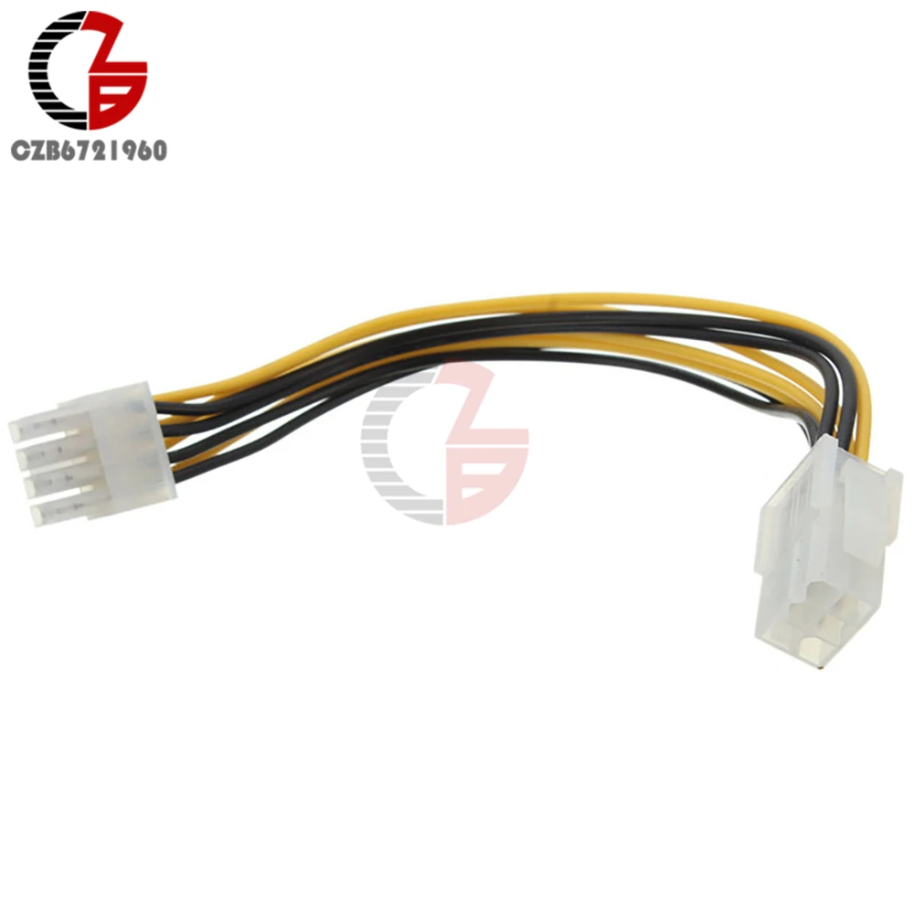 Кабель преобразователя питания PCI Express 6 контактный разъем Feamle на 8 видеокарта ЦП