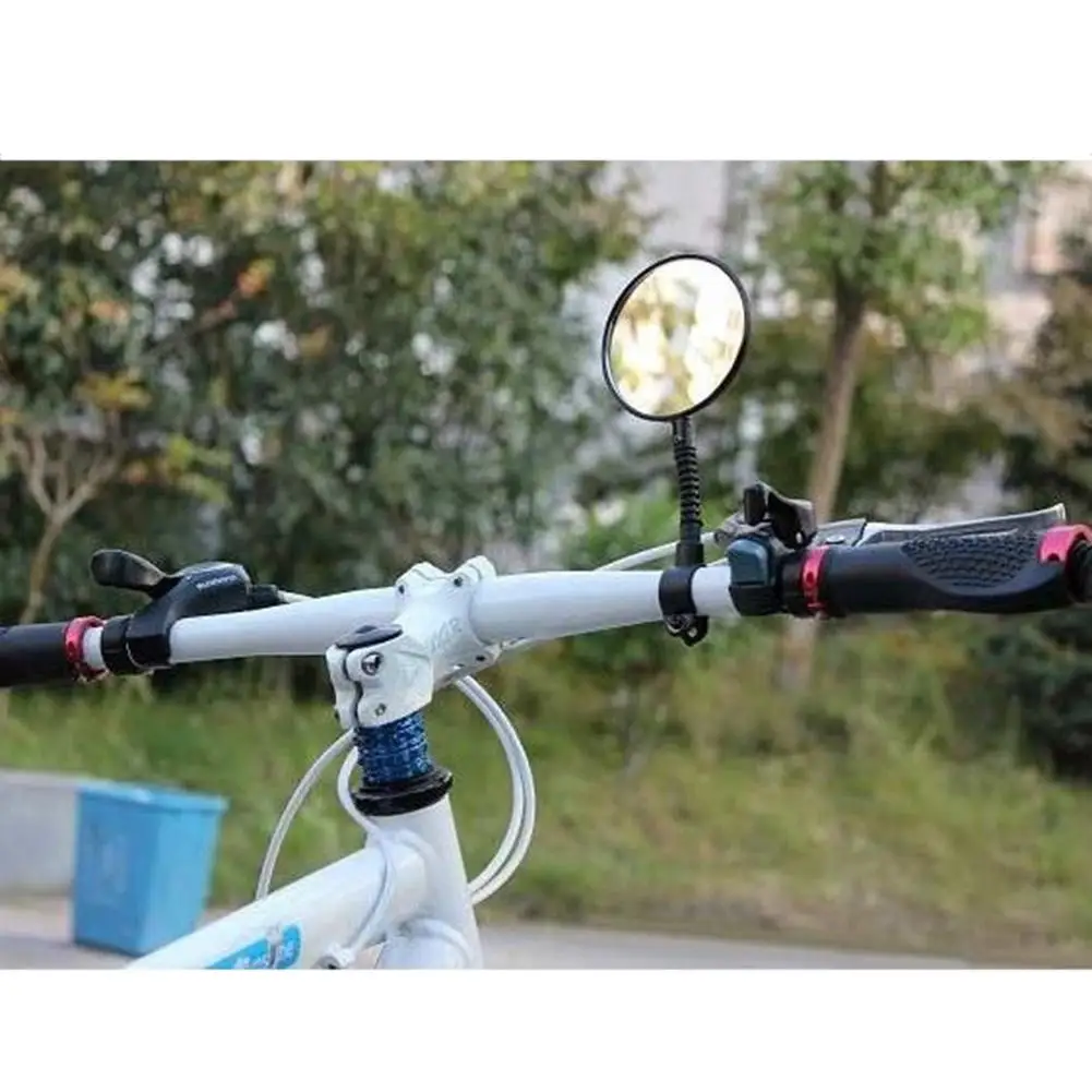 Зеркало заднего вида для велосипеда регулируемое плоское зеркало горного