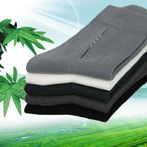 Высокое качество 5 парлот 67% бамбуковые носки хлопковые классические бизнес дезодорант мужских носков джентльменов из хлопка с фирменным логотипом