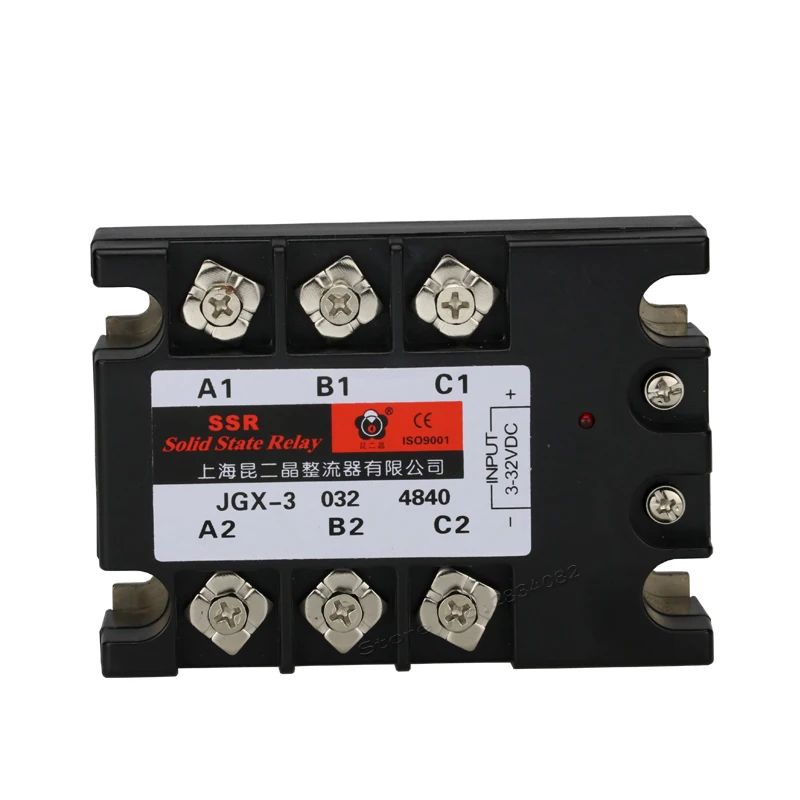 DC to AC 40A 3-32VDC three phase Solid state relay module SSR JGX-3 032 4840 control | Строительство и ремонт