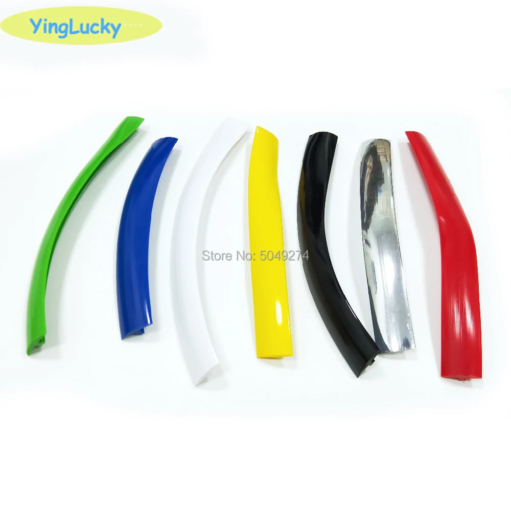 Yinglucky 9,84 фута 3 м Длина 16 мм/19 мм ширина Пластиковые Т-образные формы для аркадных игр MAME машина шкаф хром/черный