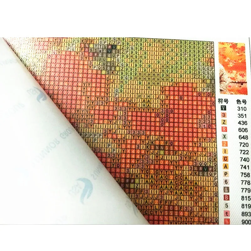 Алмазная 5D картина сделай сам живопись с осенним прудом полная выкладка мозаика