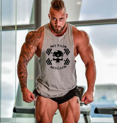 Майка Seven Joe Мужская Спортивная хлопок майка для фитнеса тренировок бодибилдинга