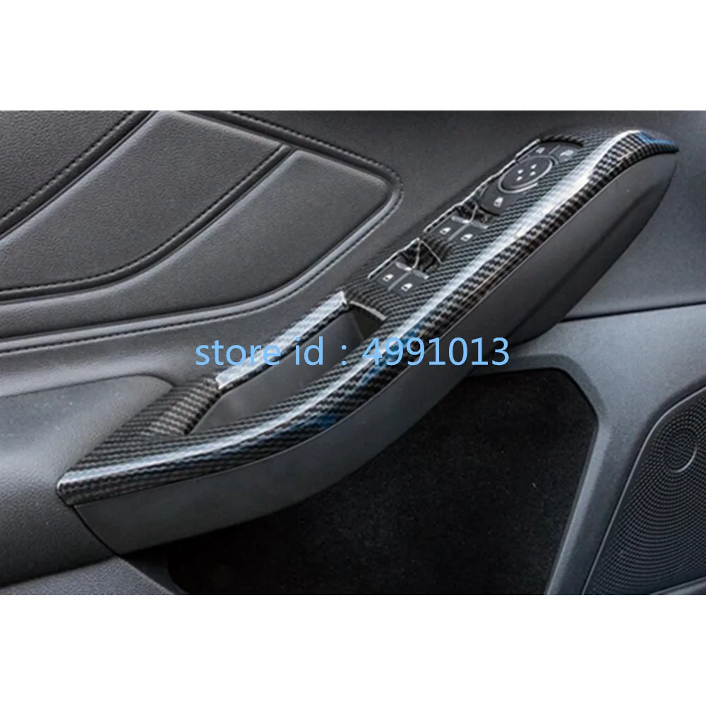 Для Ford Focus 2018 2019 2020 Стайлинг автомобиля Дверь Окно Стекло внутренняя панель