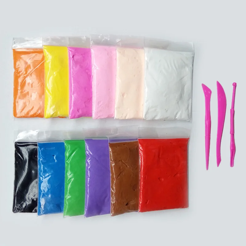 Супер светильник 12 шт./компл. волшебная Полимерная глина для моделирования умный