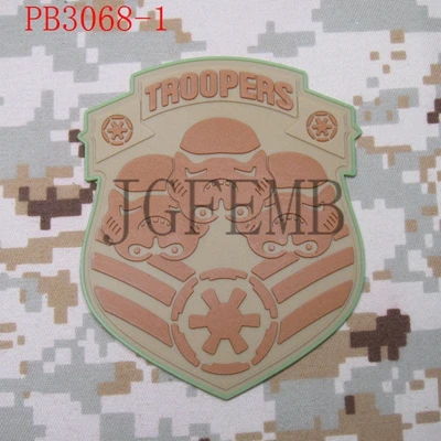 501st Легион трооперы 3D ПВХ патч - Цвет: PB3068 Multicam