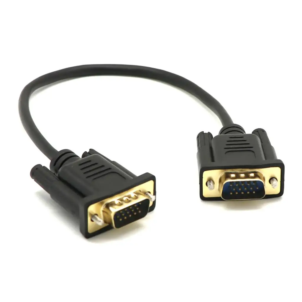 VGA HD15 кабель Папа папа монитор M/F удлинитель адаптер Шнур 0 3 м