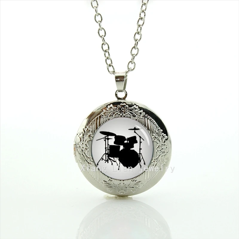 Collares Collier новый дизайн высокое качество модный медальон ожерелье барабан набор