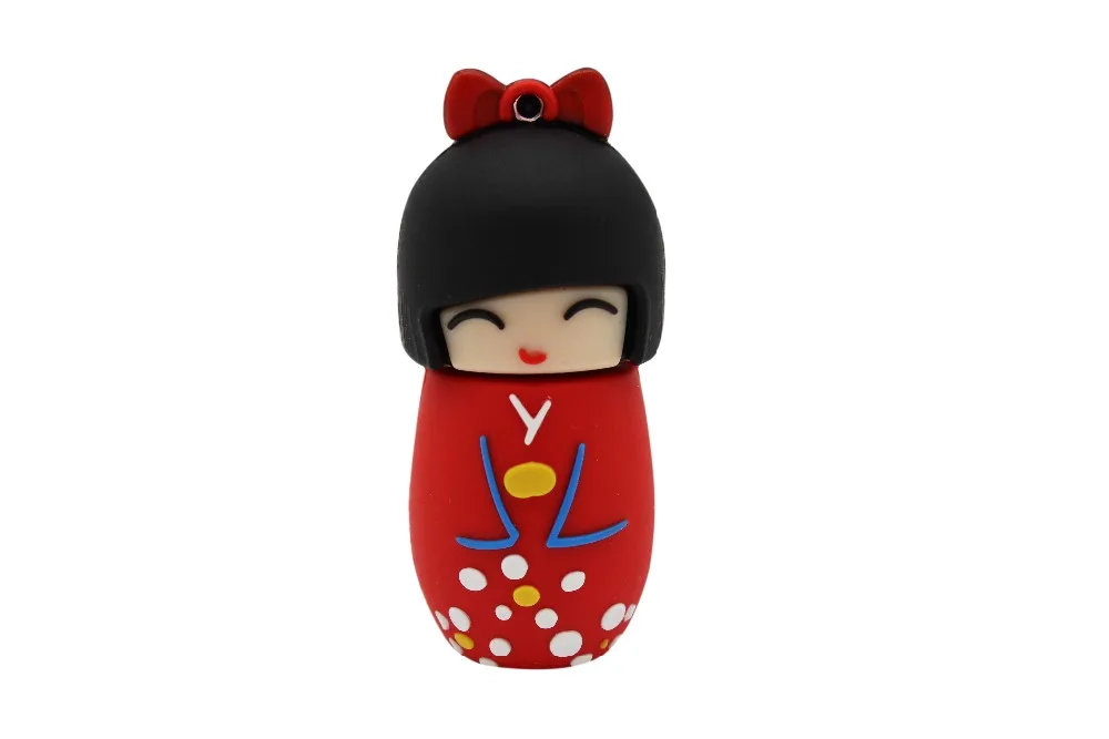 BiNFUL USB флеш-накопитель 64 г флеш-накопитель 32 г 16 г стиль японская кукла игрушка флешка