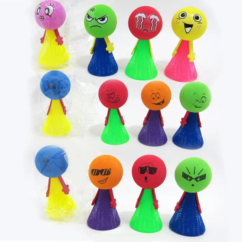 5 Pcs Table Bounce Ball Game Expressions Push&Down Elf Dolls Board Games for Kids Educational Baby Party Gifts Toys|Настольные игры| |