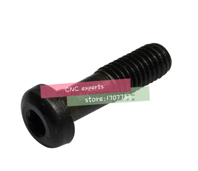 

10pcs M6*21 screw, D type lathe tool pressure plate screw, big head screw.
