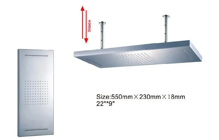 2018 оптовая продажа Новое поступление роскошный Твердый латунный Скрытый Ванная