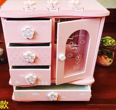 8 YM 720 мультяшная hello kitty Прекрасная деревянная шкатулка аксессуары - Цвет: 8