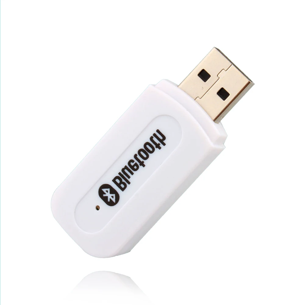 Белый USB беспроводной Bluetooth 3 5 мм музыкальный аудио автомобильный приемник