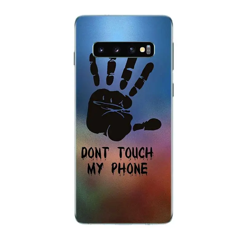 Dont Touch My Phone Riverdale Case For Samsung Galaxy S10 lite S9 S8 A6 A8 Plus 2018 A50 M30 A30 M20 A10 M10 Note 9 8 Cover |