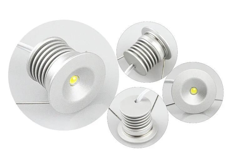 Миниатюрный приглушаемый светодиодный светильник 6 шт. 3 Вт встраиваемая лампа в