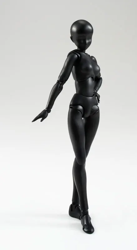 100% Оригинальный BANDAI Tamashi Наций S.H.Figuarts (SHF) фигурку тело Чан (сплошной черный цвет