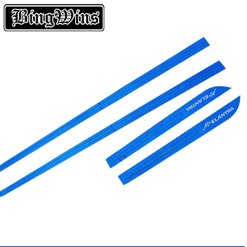 

Car styling FOR Hyundai Elantra / Avante SIDE DOOR BODY GARNISH MOULDING COVER TRIM PROTECTION CAR STYLING