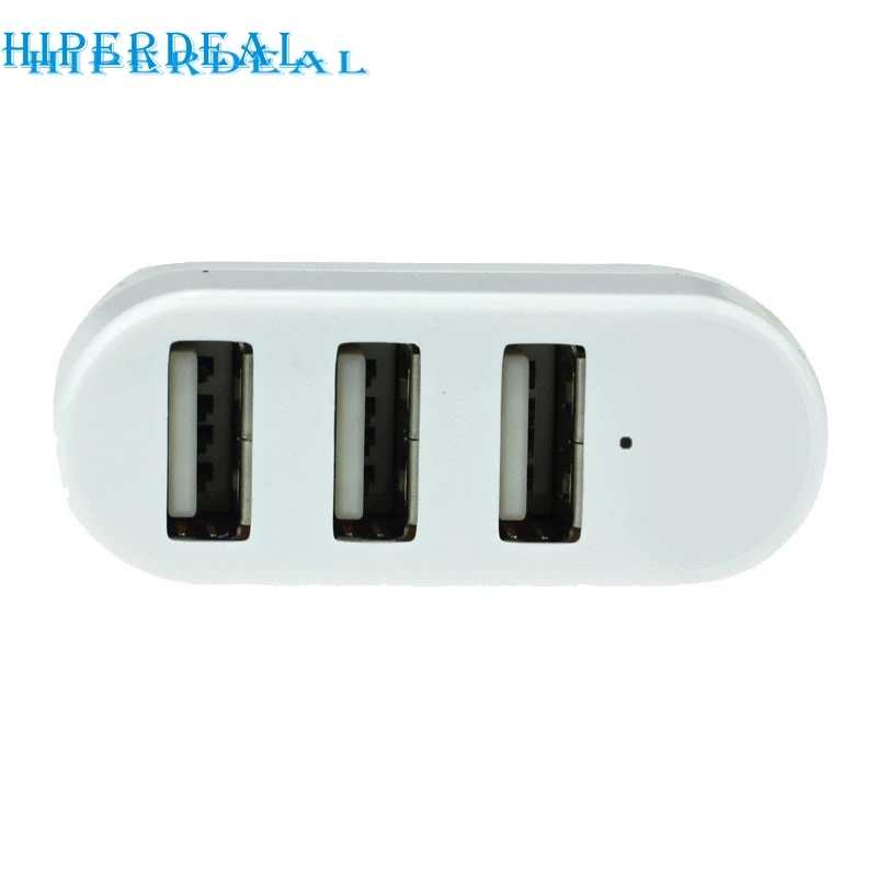 Адаптер-Сплиттер Ecosin2 Mosunx с 3 портами USB 2 0 мини-адаптер поворотом для ПК ноутбука WH