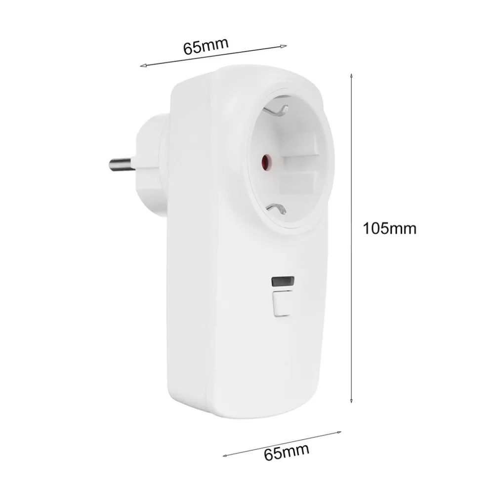Wifi Smart Power Socket Wireless 16A Remote Plug Outlet APP Control Home Automation | Обустройство дома