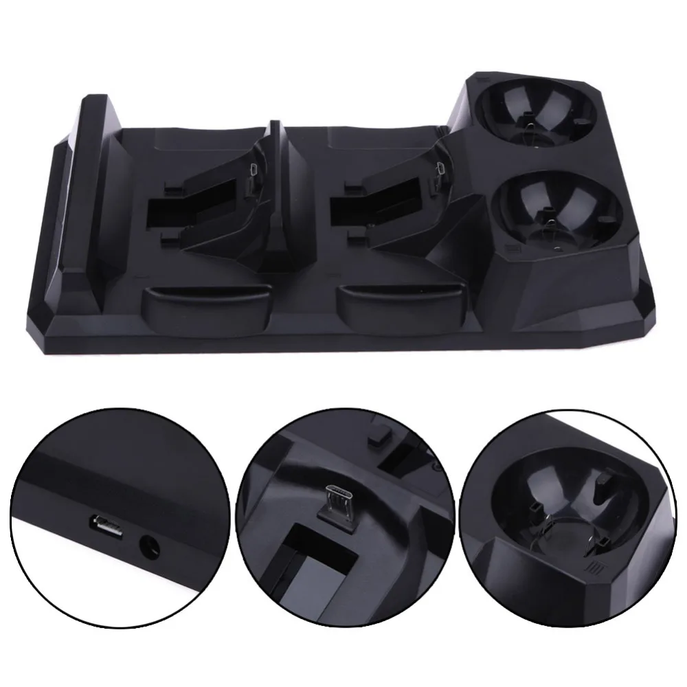 Новое зарядное устройство 4 в 1 быстрое двойная зарядная док станция порт база для