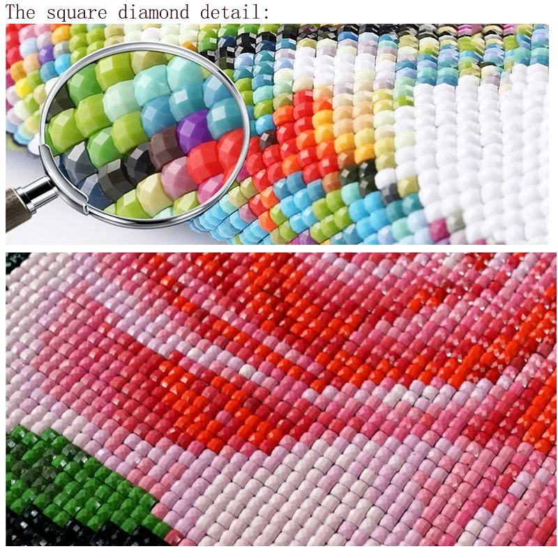 Квадратная/круглая 5D алмазная вышивка своими руками Пальма живописная живопись