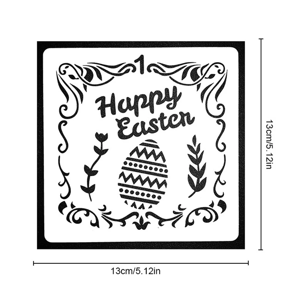 8 шт./компл. DIY пасхальное яйцо и кролик набор вырубных штампов ремесло наслоения