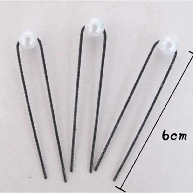 

10PCS U Shape Rhinestone Hair Clips Women Lady Girl Updo Tool Hairpins New 3 colors