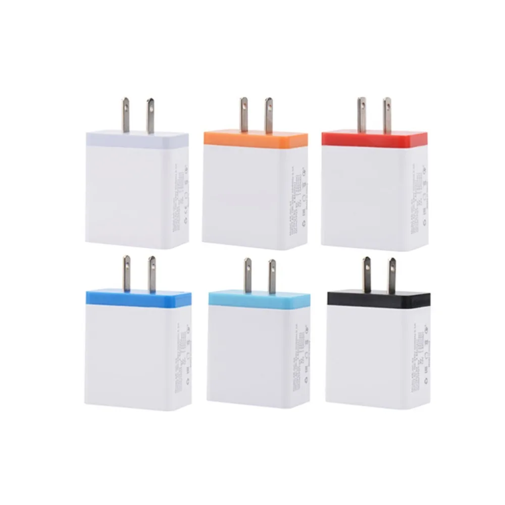 Универсальный мини USB Quick Charge 3 0 5 V 3A для Iphone 7 8 EU нам Подключите мобильный телефон