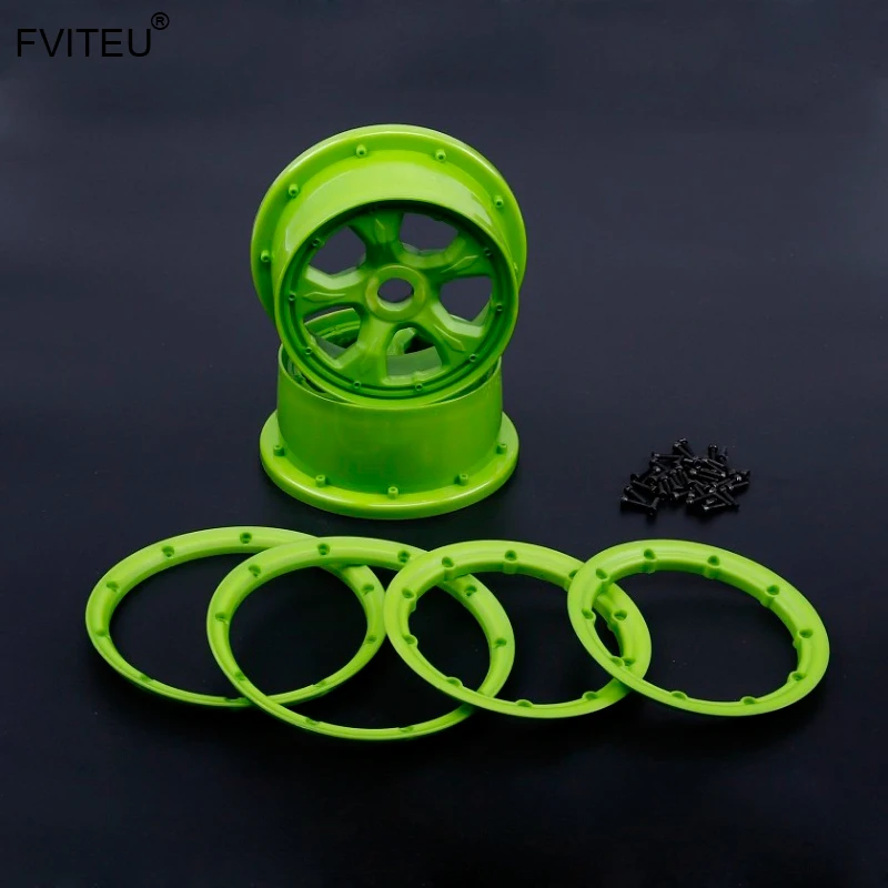 Набор высокопрочных нейлоновых ступиц и бусинок fvieu для 1/5 Losi 5ive T Rovan LT/SLRT Baja 4WD