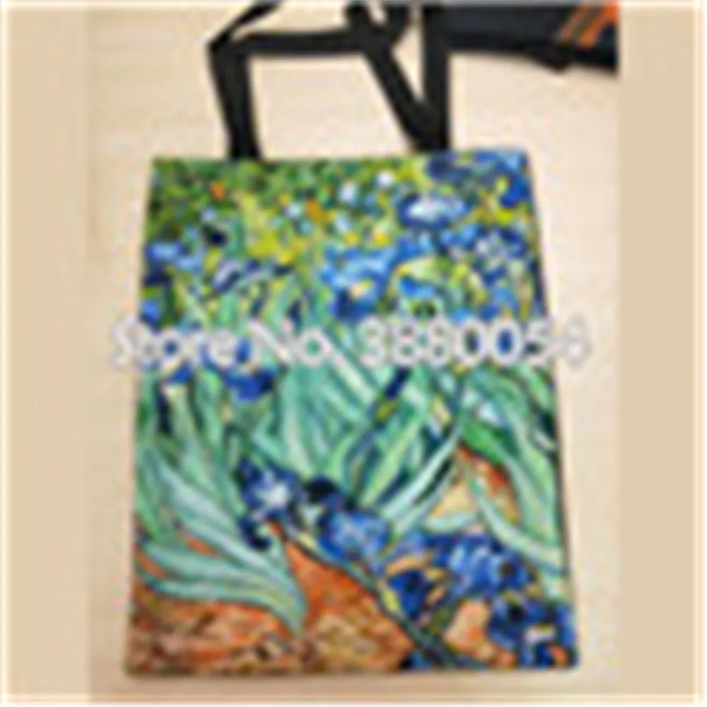 

Womens Canvas Big Bag Handbags Famous Painting Of Female Print Travel Shopping Totes Girl Student Reusable Grocery Shoulder Bags