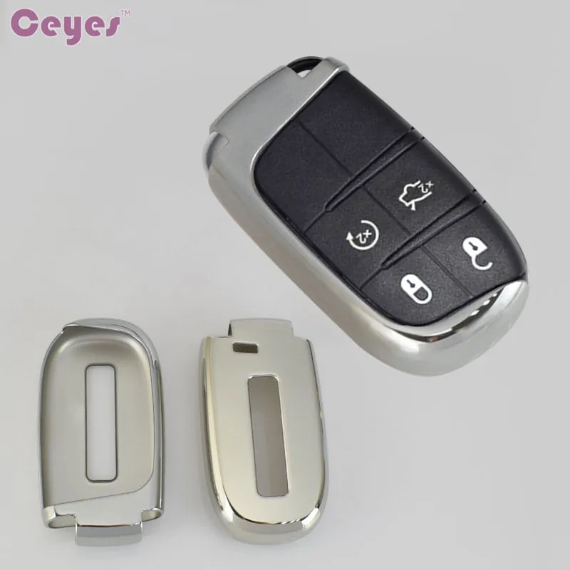 Чехол для ключа дистанционного управления Ceyes из ТПУ защитный чехол Jeep Compass Patriot