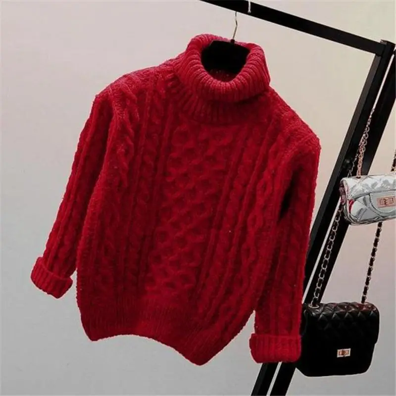 Women Winter Sweater Turtleneck 2020 Long Sleeve Knitted Sweaters Pullovers Female Jumper Bottoming Tops L046 | Женская одежда