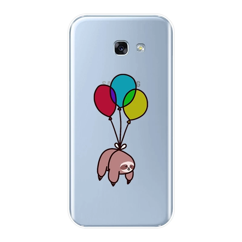 Задняя крышка для Samsung Galaxy A6 A7 A8 2018 A3 A5 2016 2017 мягкий силиконовый чехол Kawaii Plus |