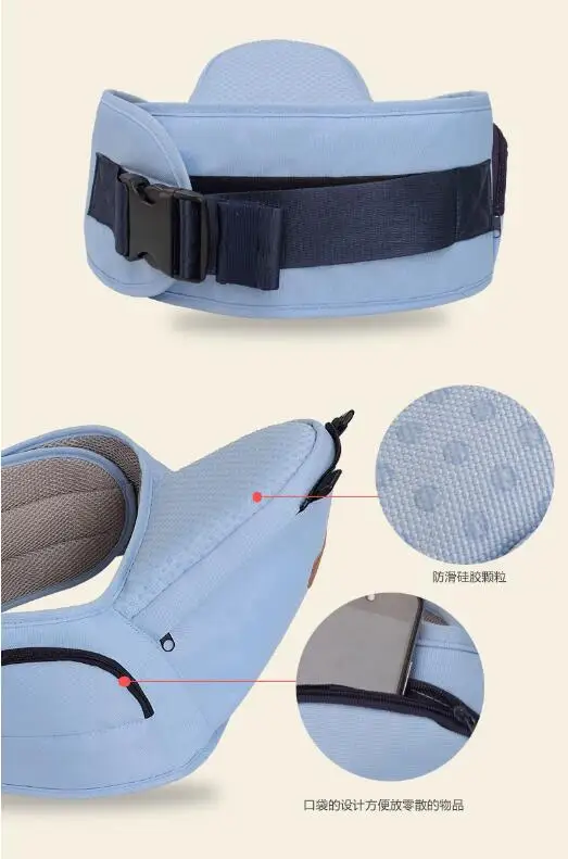 

Baby Ergonomic Baby Carrier Infant Kid Baby Hipseat Sling Front Facing Kangaroo Baby Wrap Carrier for Baby Travel 0-18 Months