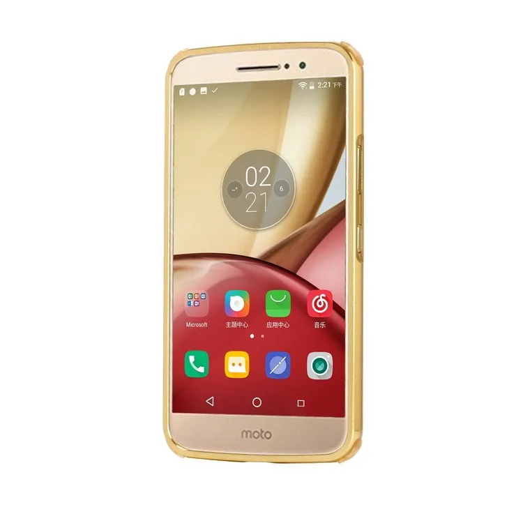Для Moto M чехол противоударный металлический Алюминиевая Матовая рамка PC задняя крышка для Motorola Moto M XT1662 5,5 чехол для телефона Coque