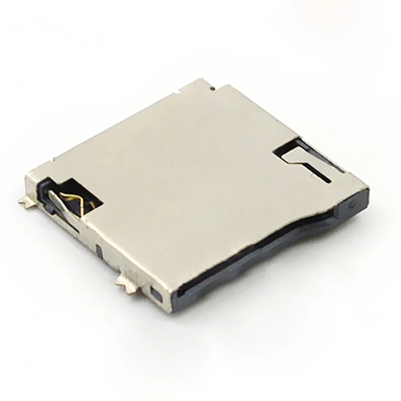 10 шт. 100 MICRO SD (TF) PUSH SMT 9P Jack внешняя Сварка от бомбы с держателем для