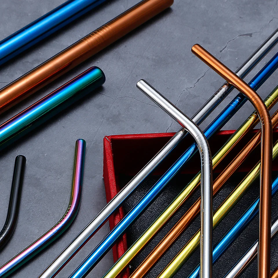 304 нержавеющая сталь солома фотоэлемент оптовая продажа с чистящей щеткой